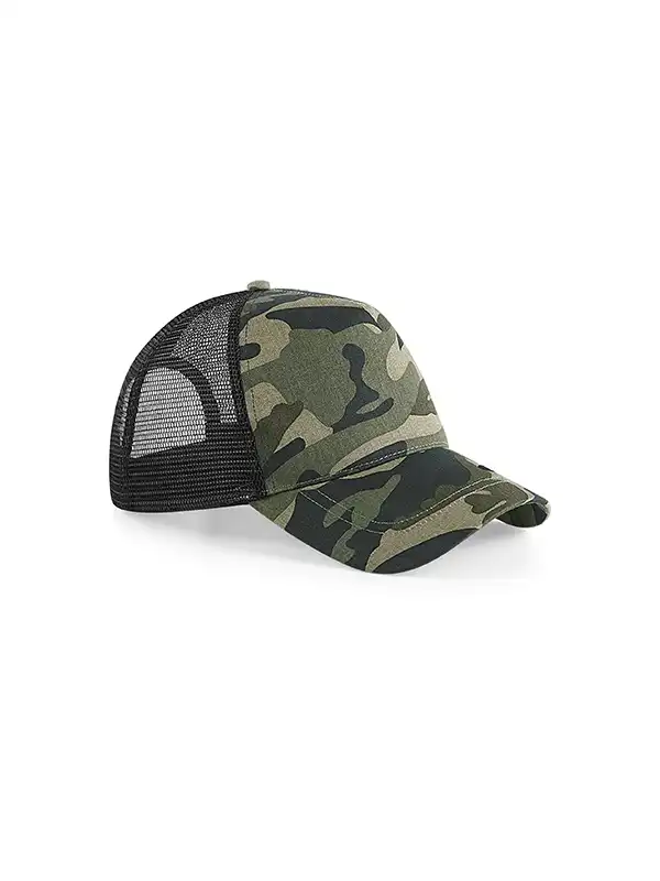 Kapa - Beechfield - Camo Snapback Trucker B694 - Image 4
