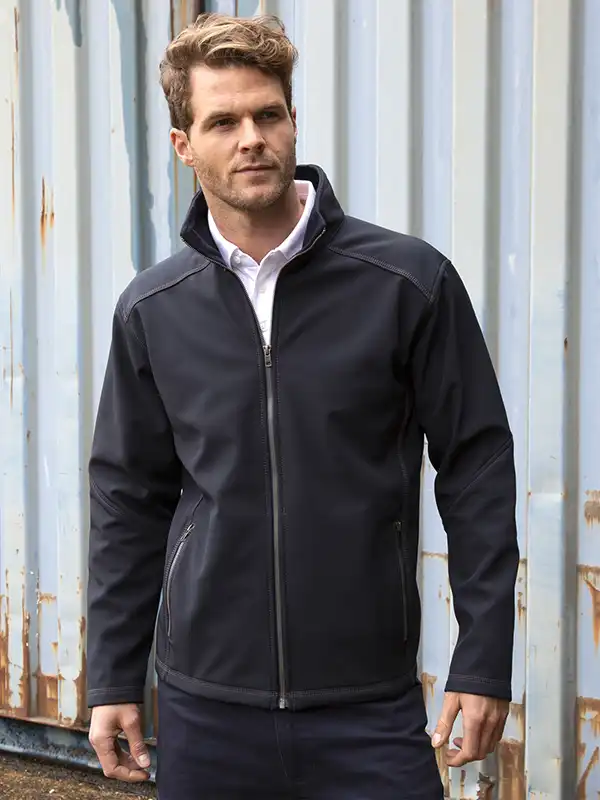 Delovni softshell - Result - Men's Treble Stitch Softshell R455M