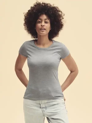 Ženska majica – FOTL – Ladies’ Iconic 195 Ringspun Premium T 61-424-0