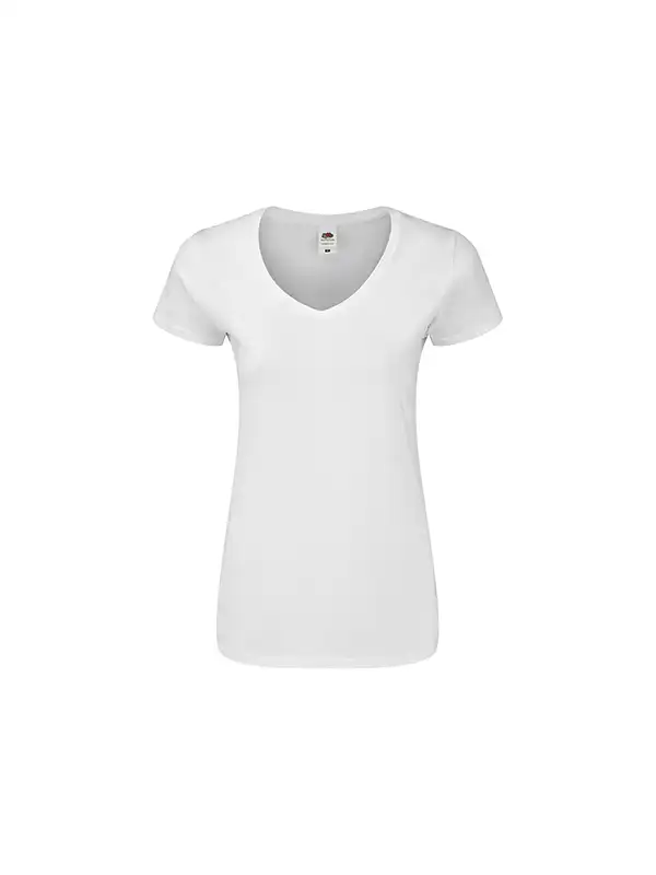 Ženska majica - FOTL - Ladies' Iconic 150 V Neck T 61-444-0 - Image 2