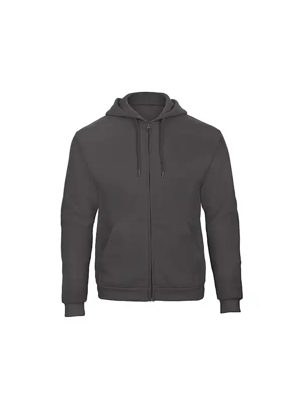 Pulover - B&C - ID.205 50/50 Hooded Full Zip Sweat Unisex WUI25 - Image 4