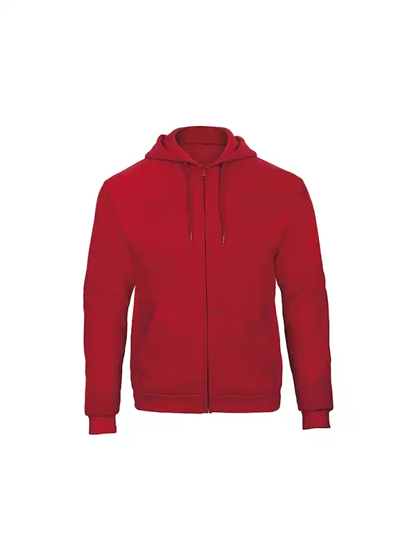 Pulover - B&C - ID.205 50/50 Hooded Full Zip Sweat Unisex WUI25 - Image 6
