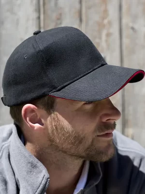 Kapa – Result – Sandwich Brushed Cotton Cap RC025P
