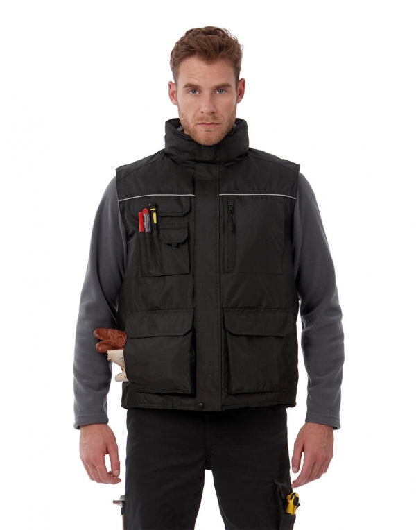 Delovni brezrokavnik - B&C - Expert Pro Workwear Bodywarmer JUC40