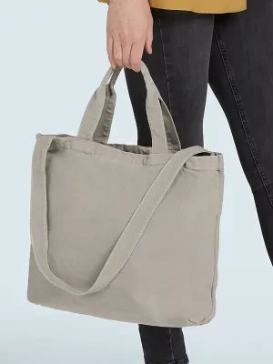 Vrečka – SG – Zipped Canvas Shopper CA-4432 ZCS – OUTLET