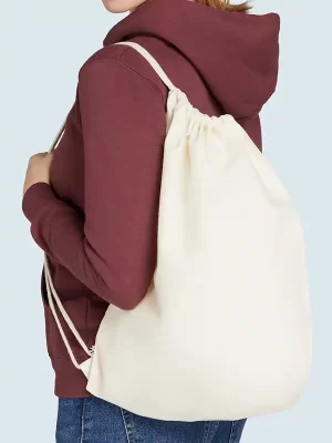 Nahrbtnik – SG – Cotton Backpack Single Drawstring Backpack-1DS