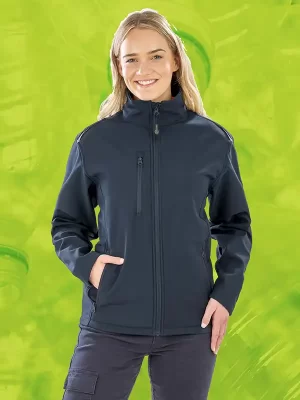 Ženski softshell – Result – Ladies’ 3-layer Softshell Jacket “Printable” R900F