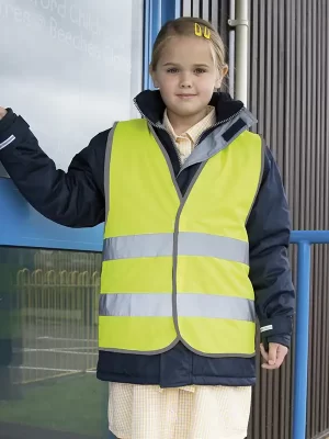 Otroški odsevni brezrokavnik – Result – Core Junior Safety Vest R200J