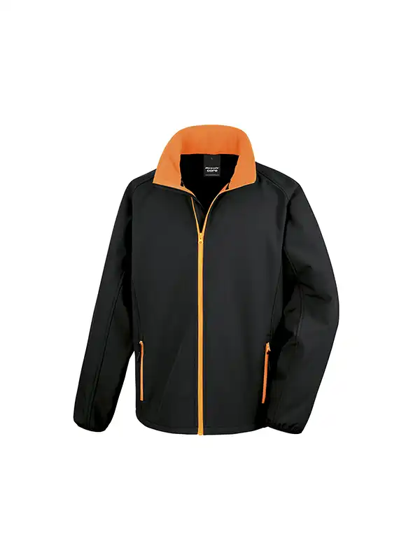 Black/Orange