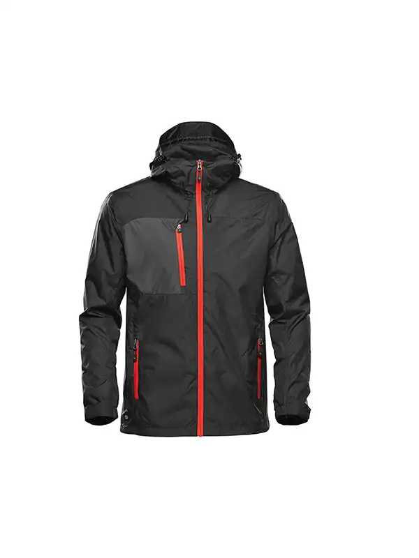 Black/Bright Red