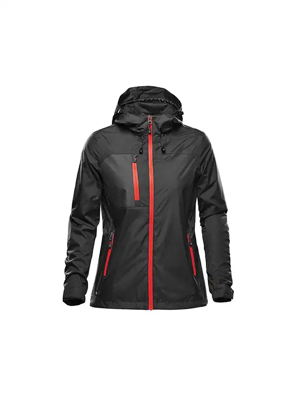 Black/Bright Red