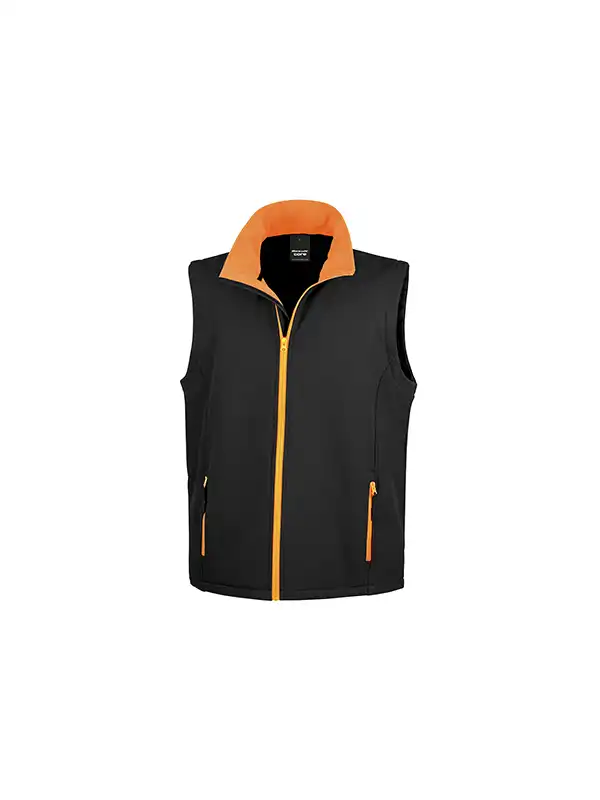 Black/Orange