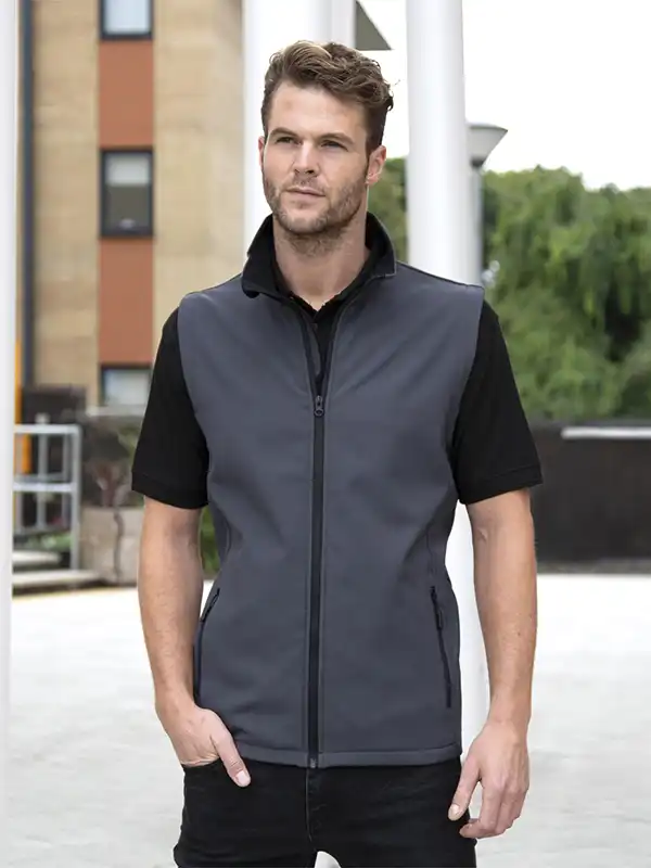 Brezrokavnik - Result - Men's Printable Softshell Bodywarmer R232M