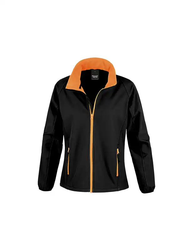 Black/Orange