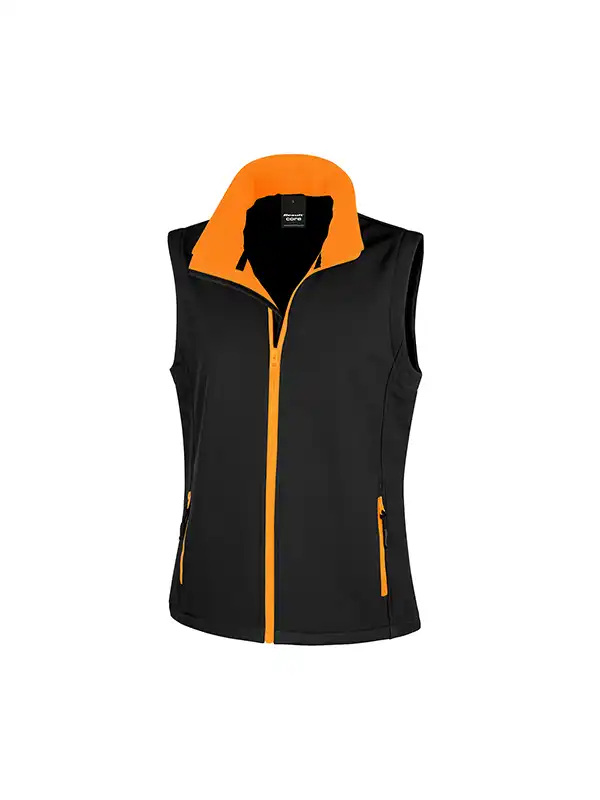 Black/Orange
