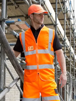 Odsevni brezrokavnik – Result – Core Zip Safety Tabard R202X