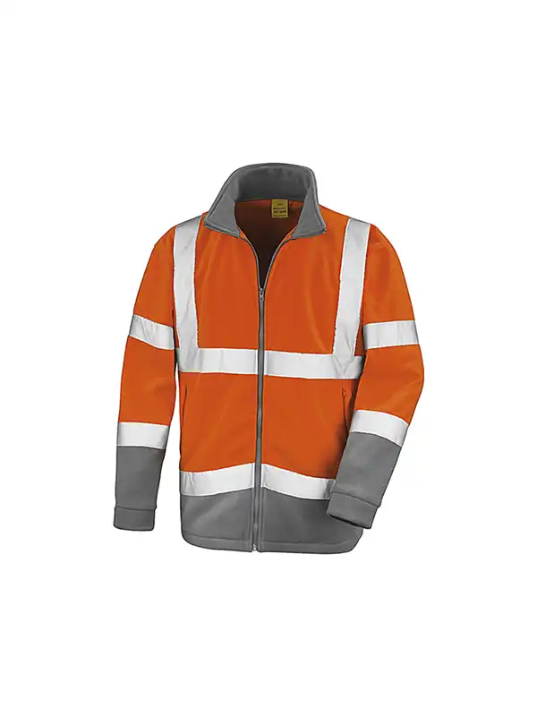 Fluorescent Orange/Grey
