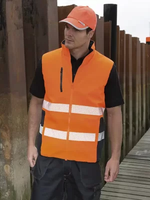 Odsevni brezrokavnik – Result – Reversible Soft Gilet R332X