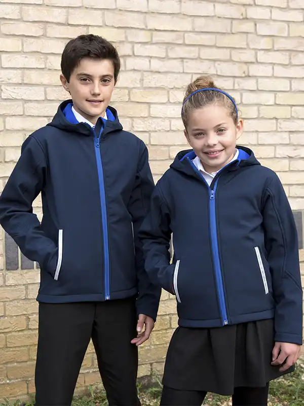 Otroški softshell - Result - Kids TX Performance Hooded Softshell Jacket R224J/Y