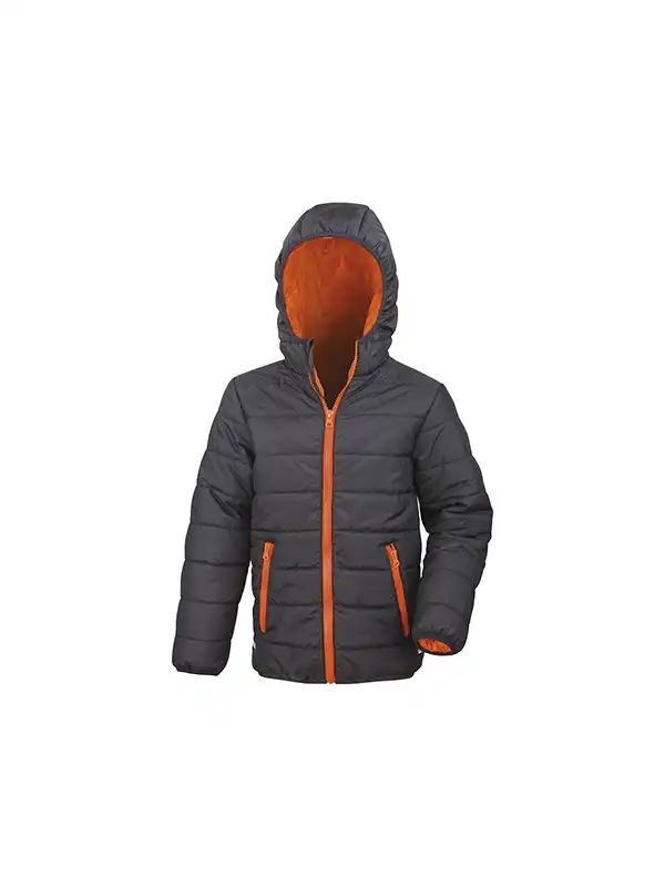Black/Orange