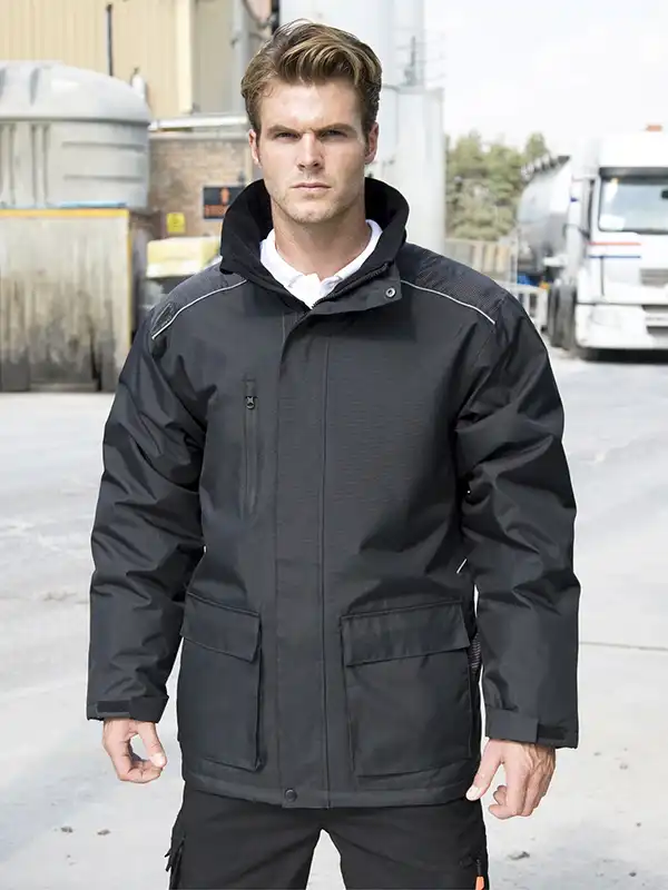 Delovna jakna - Result - Work-Guard Vostex Long Coat R305X