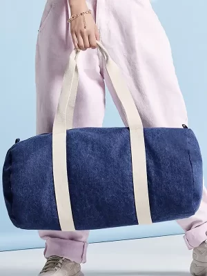 Torba – BagBase – Denim Barrel Bag BG646
