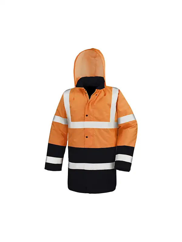 Fluorescent Orange/Black