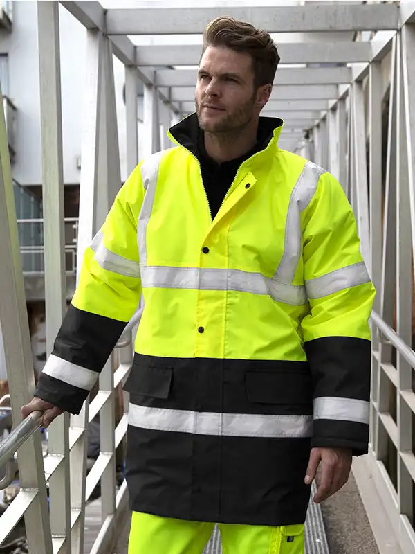 Odsevna jakna - Result - Core Motorway 2-Tone Safety Coat R452X
