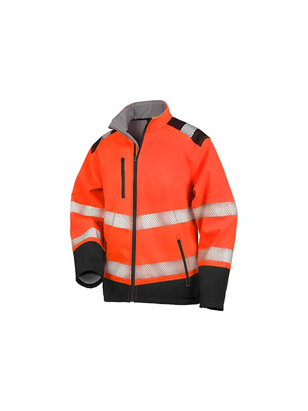 Fluorescent Orange/Black