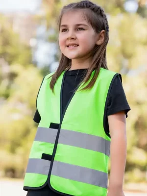 Otroški odsevni brezrokavnik – Korntex – Kids’ Safety Vest – Aarhus KW