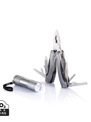 Set multiorodja in svetilke – XD – Multitool and torch set