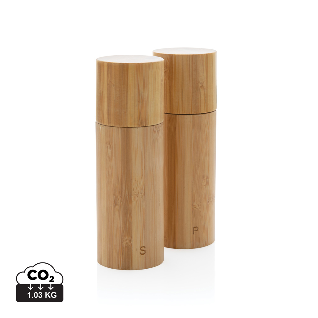 Set mlinčkov - Ukiyo - Bamboo salt and pepper mill set