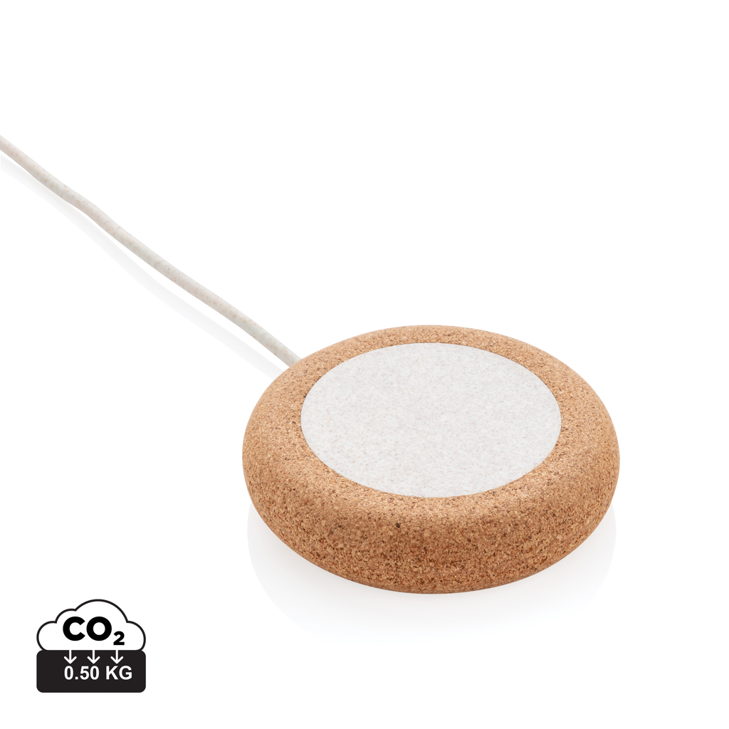 Brezžični polnilnik - XD - Cork and Wheat 5W wireless charger