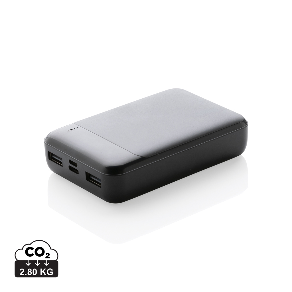 Powerbank - XD - RCS standard recycled plastic 10.000 mAh powerbank