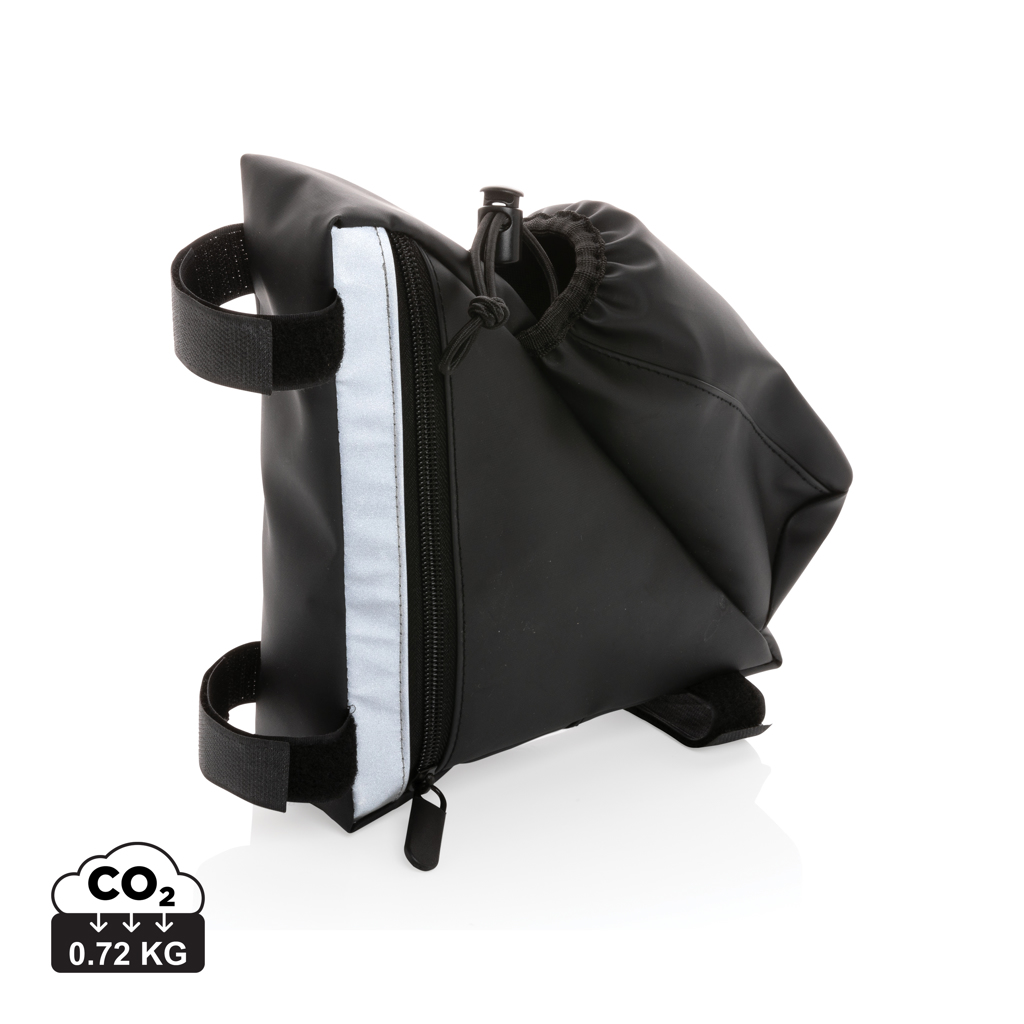 Kolesarska torba - XD - PU high visibility bike frame bag with bottle holder