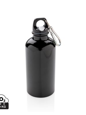Flaška – XD – Aluminium reusable sport bottle with carabiner