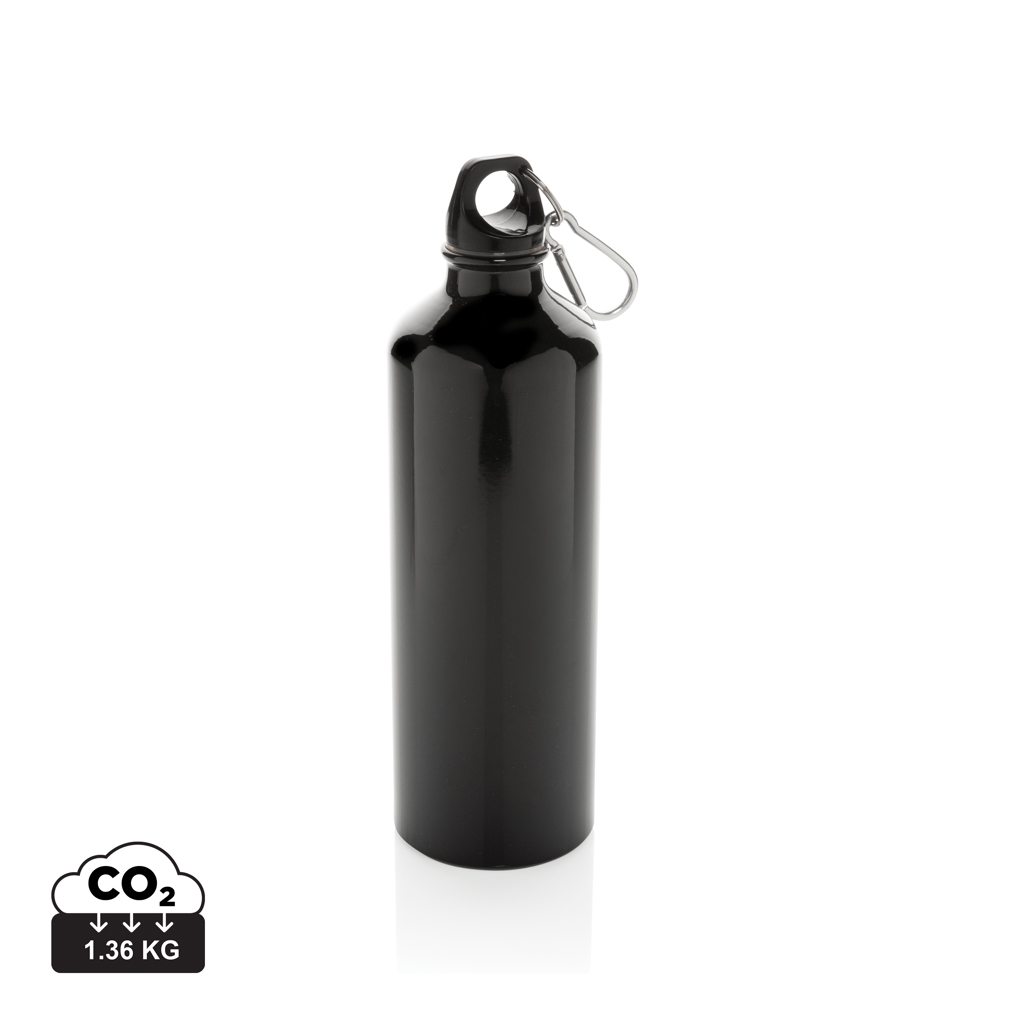 Flaška - XD - XL aluminium waterbottle with carabiner