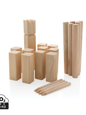 Set za kubb – XD – Wooden kubb set