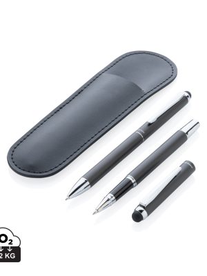 Komplet pisal – Swiss Peak – Deluxe pen set in PU pouch