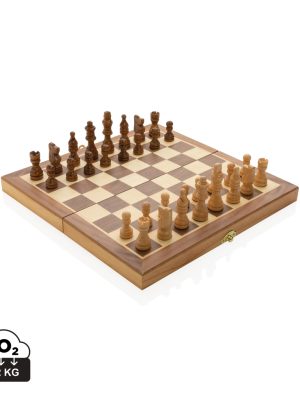 Šah – XD – Luxury wooden foldable chess set