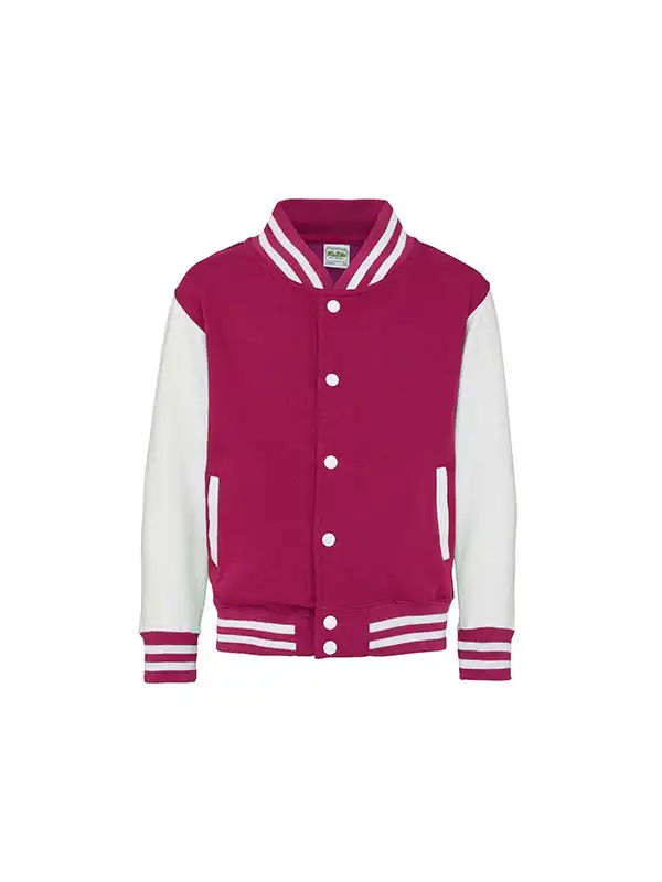 Hot Pink/White