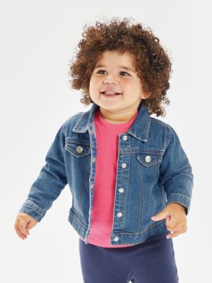 Jakna za dojenčka – Babybugz – Baby Denim Jacket BZ53