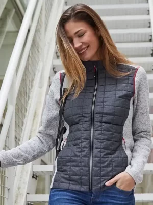 Ženska jakna – Daiber – Ladies’ Knitted Hybrid Jacket JN 741