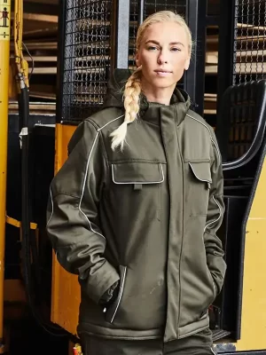 Delovni softshell – Daiber – Workwear Softshell Padded Jacket – Solid JN 886