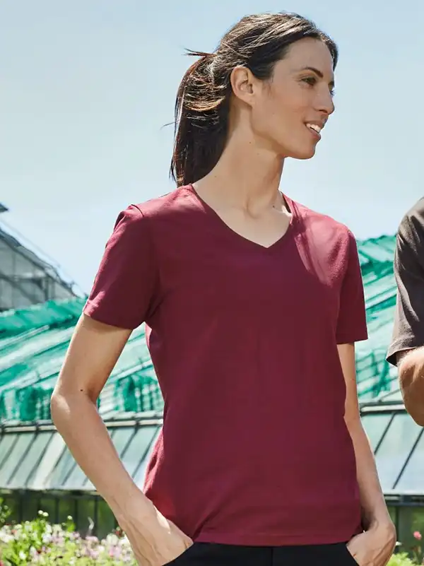 Ženska delovna majica - Daiber - Ladies' Organic Workwear T-Shirt - Solid JN 1807