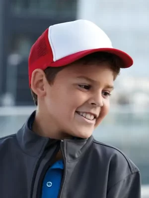 Otroška kapa – Daiber – Kids’ 5 Panel Polyester Mesh Cap MB 71