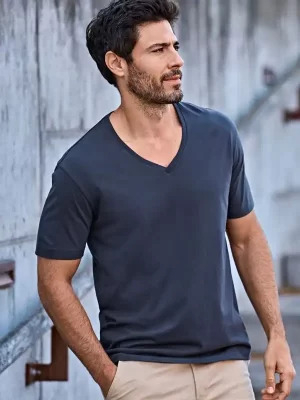 Majica – Tee Jays – Men’s V-Neck T-Shirt “Fashion Sof Tee” 8006