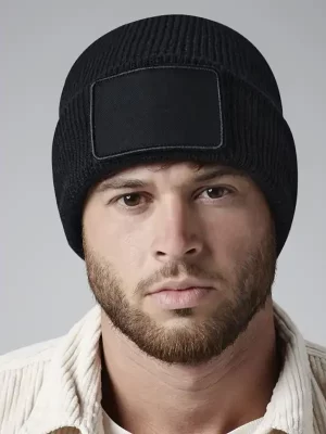 Kapa – Beechfield – Removable Patch Thinsulate™ Beanie B540