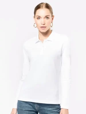 Ženska polo majica – Kariban – Ladies’ Long-Sleeved Polo Shirt KA244