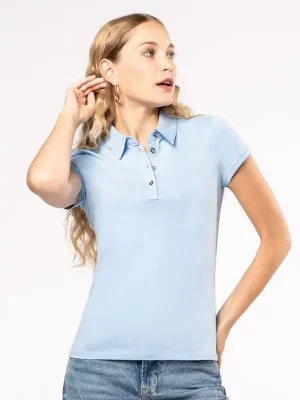 Ženska polo majica – Kariban – Ladies’ Short Sleeve Jersey Polo Shirt KA263